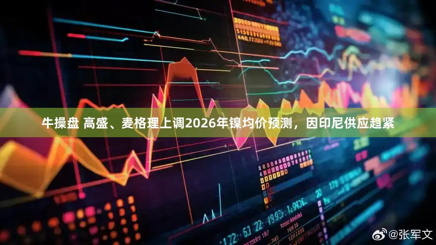 牛操盘 高盛、麦格理上调2026年镍均价预测，因印尼供应趋紧